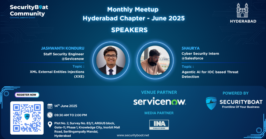 Security Boat Community meetup (Hyderabad) - June, 2025